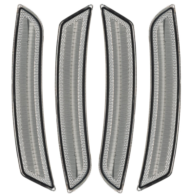 Oracle 16-19 Chevrolet Camaro Concept Sidemarker Set - Clear - No Paint - ORACLE Lighting Light Strip LED