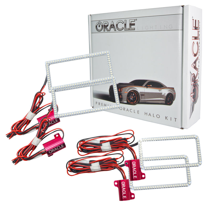 Oracle Ford F-150 15-17 LED Projector Headlight Halo Kit - White ORACLE Lighting Headlights