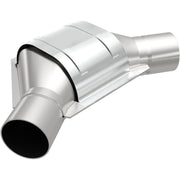 MagnaFlow Universal Catalytic Converter 2.25 Angled In / Out OEM Magnaflow Catalytic Converter Universal