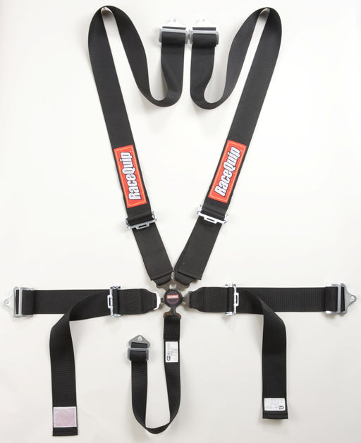 RaceQuip Black SFI CAMLOCK 5pt PD Lap Seat Belt Racequip Seat Belts & Harnesses