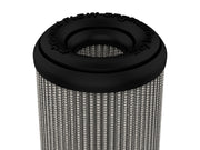 aFe MagnumFLOW Pro DRY S Universal Air Filter 4in F x 6in B x 4in T (Inv) x 8in H aFe Air Filters - Universal Fit