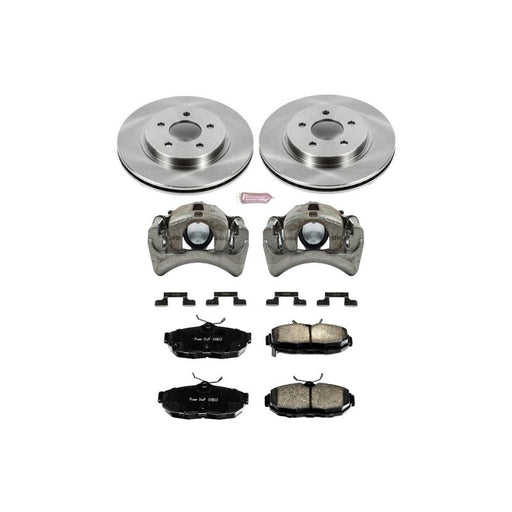 Power Stop 2012 Ford Mustang Rear Autospecialty Brake Kit w/Calipers PowerStop Brake Kits - OE