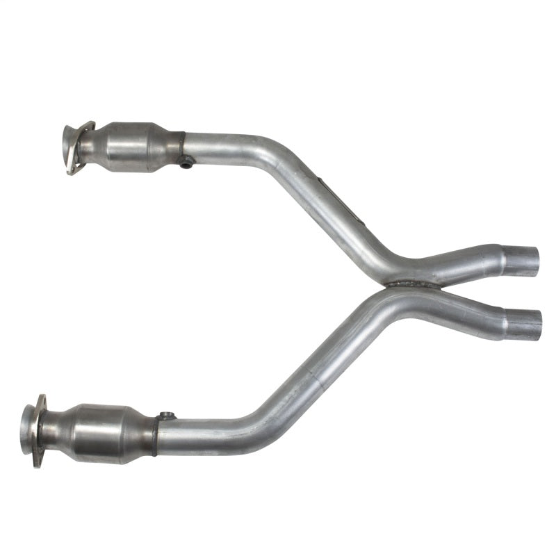 BBK 11-14 Mustang 3.7 V6 Short Mid X Pipe With Catalytic Converters 2-1/2 For BBK Long Tube Headers BBK X Pipes
