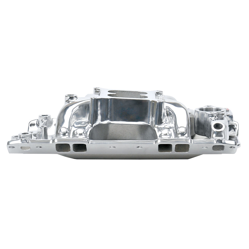 Edelbrock Polished S/B Chevy RPM Air-Gap Manifold Edelbrock Intake Manifolds
