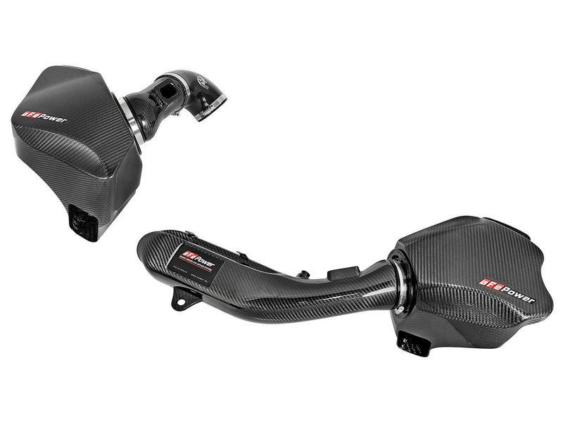 Black Series Momentum Carbon Fiber Cold Air Intake System w/Pro 5R Filter AFE POWER Autoparts