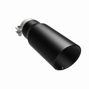 MagnaFlow Tip Stainless Black Coated Single Wall Round Single Outlet 5in Dia 3.5in Inlet 14.5in L Magnaflow Catalytic Converter Universal