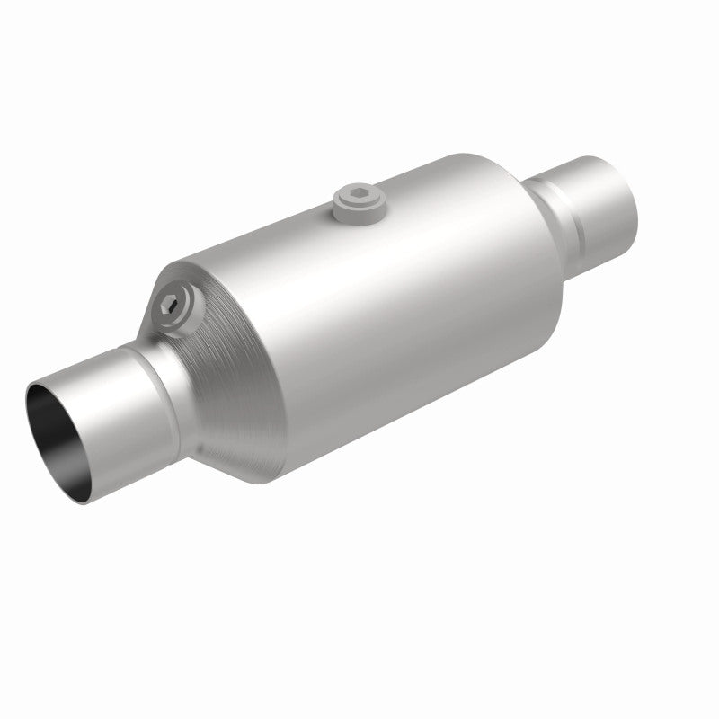 Magnaflow 2.50 w/dual O2 5in. Spun Universal Converter Magnaflow Catalytic Converter Universal