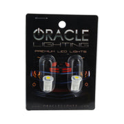 Oracle T10 1 LED 3-Chip SMD Bulbs (Pair) - Cool White ORACLE Lighting Bulbs