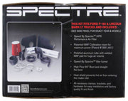 Spectre 04-08 Ford F150 V8-5.4L F/I Air Intake Kit - Clear Anodized w/Red Filter Spectre Cold Air Intakes