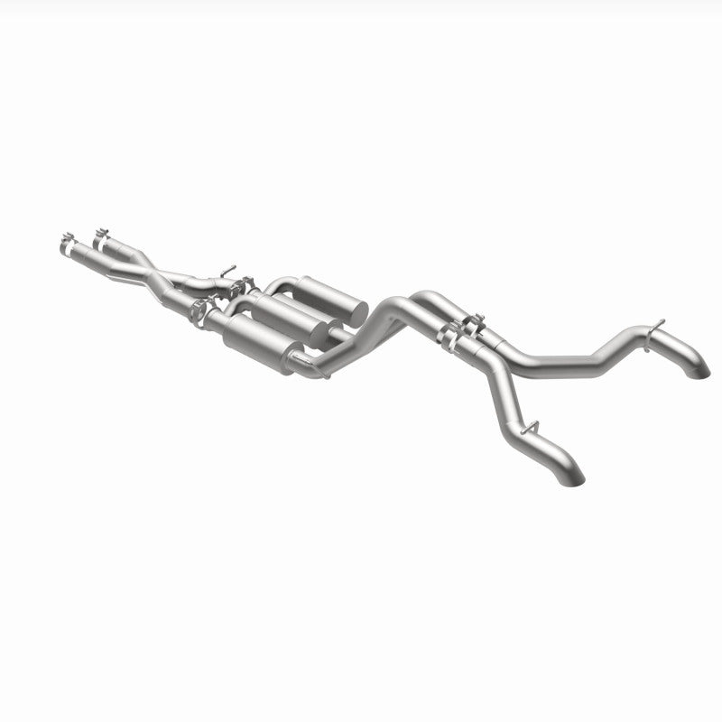 MagnaFlow Cat-Back 2021 Jeep Wrangler 6.4L Rock Crawler Series Dual Exit Stainless Exhaust