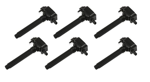 MSD Ignition Coil - Blaster - Chrysler V6 - Black - 6-Pack 827363 MSD Autoparts