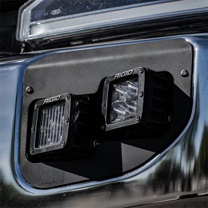 Rigid Industries 2020+ Ford Super Duty Dual Fog Mount Rigid Industries Light Mounts