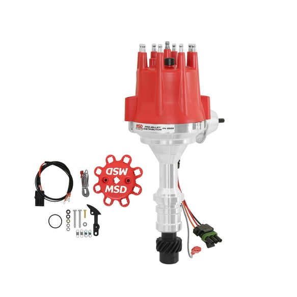 Oldsmobile V8 Ready-to-Run Distributor 8529 MSD Autoparts