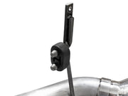 aFe Large Bore-HD 4in 409 Stainless Steel DPF-Back Exhaust w/Polished Tips 15-16 Ford Diesel Truck aFe DPF Back