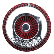 Edelbrock Air Filter Pro-Flo Series Conical 10In Tall Red/Chrome Edelbrock Air Filters - Universal Fit
