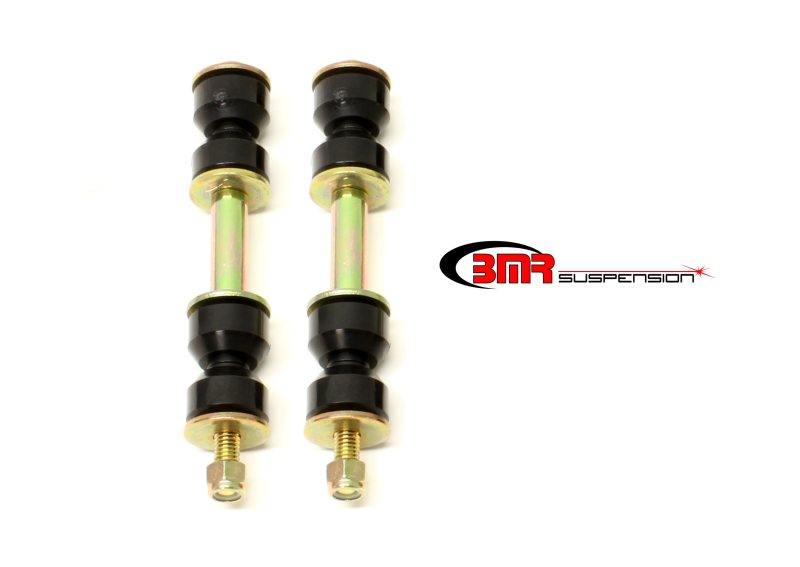 BMR 67-69 1st Gen F-Body 1.875in Front Sway Bar End Link Kit - Black BMR Suspension Suspension Arms & Components