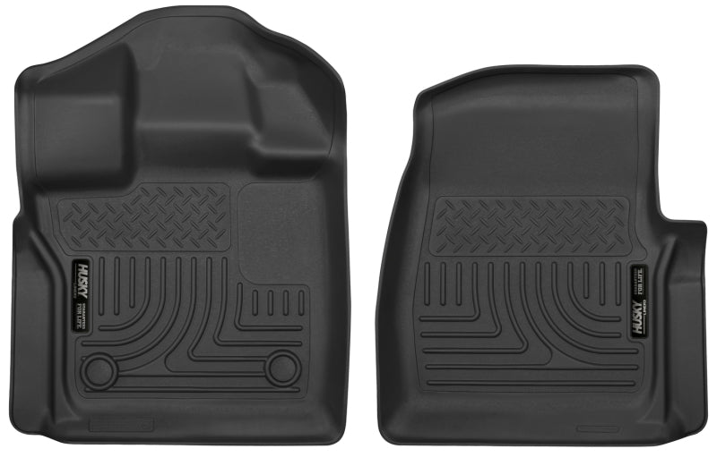Husky Liners15-23 Ford F-150 Standard Cab X-Act Contour Black Floor Liners Husky Liners Floor Mats - Rubber