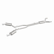 MagnaFlow Cat-Back Stainless Dual Split Rear Exit 4in Polished Tips 11-15 Chevy Camaro 3.6L V6 Magnaflow Catback
