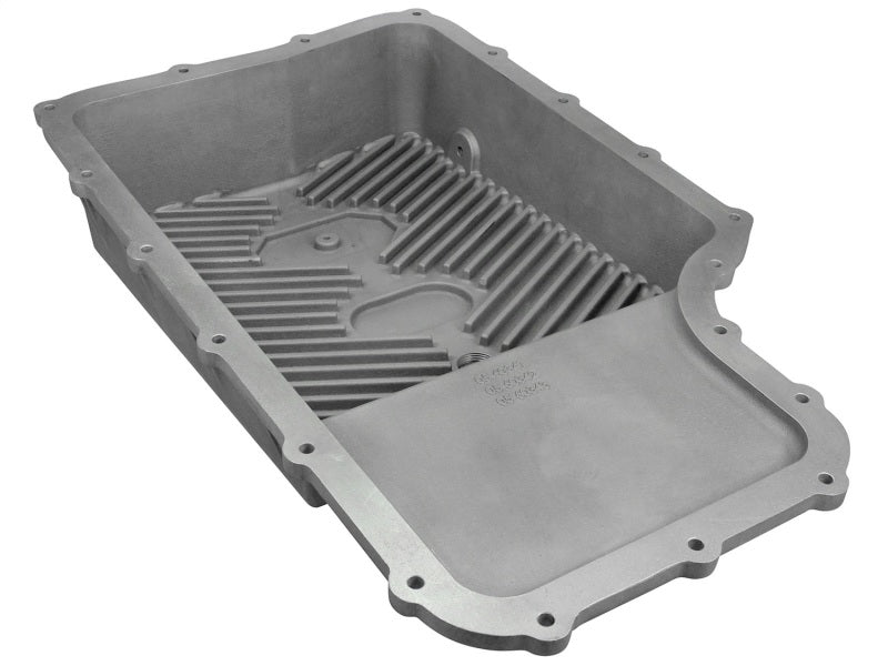 aFe Transmission Pan (Raw); Ford Trucks 6R140 11-14 V8-6.7L (td) aFe Diff Covers