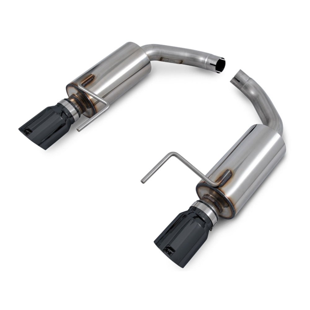 AWE Tuning S550 Mustang EcoBoost Axle-back Exhaust - Touring Edition (Diamond Black Tips) 3015-33086