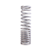 QA1 2-1/2in ID Variable Rate High Travel Spring - 12in Length x 130/250lbs/in - Silver Powder Coated QA1 Coilover Springs