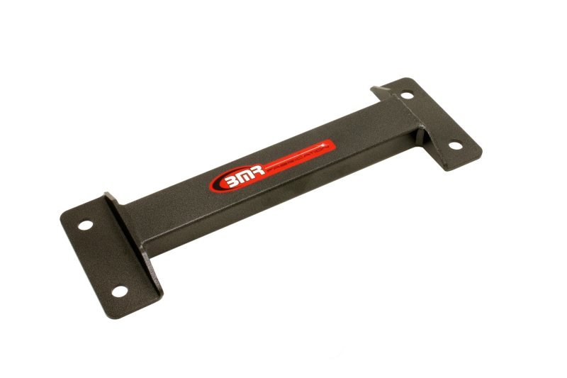 BMR 10-15 5th Gen Camaro Driveshaft Tunnel Brace - Black Hammertone BMR Suspension Chassis Bracing