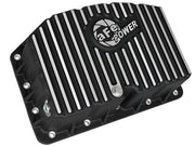 AFE Pro Series Engine Oil Pan Black w/Machined Fins; 11-16 Ford Powerstroke V8-6.7L (td) aFe Diff Covers