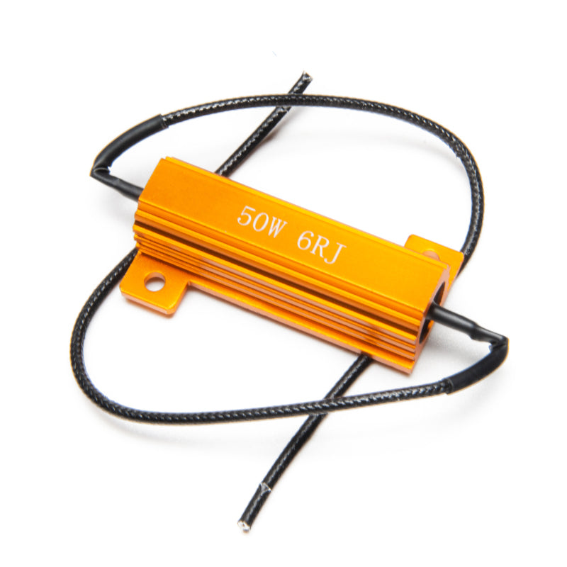 Oracle LED Load Equalizer 50w/ 6ohm Resistor for Turn Signal Rapid Flash ORACLE Lighting Light Accessories and Wiring