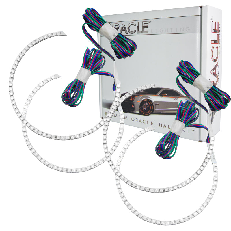 Oracle Ford F250/350 11-16 Halo Kit (Round Ring Design) - ColorSHIFT w/ 2.0 Controller ORACLE Lighting Headlights