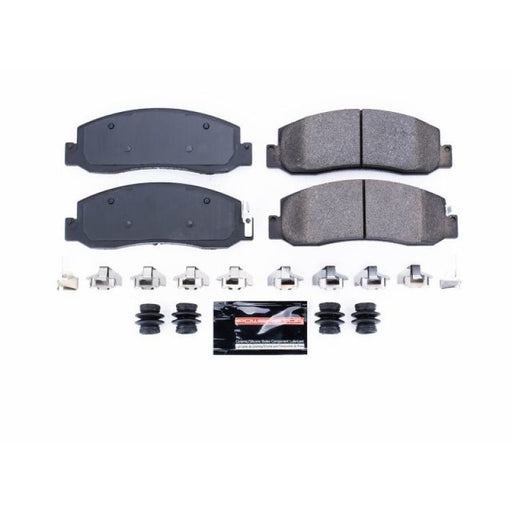 Power Stop 08-11 Ford F-250 Super Duty Front Z23 Evolution Sport Brake Pads w/Hardware PowerStop Brake Pads - Performance