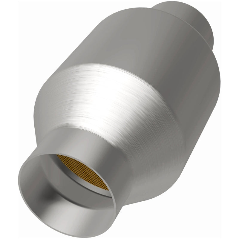 MagnaFlow Conv Univ 2.25in Inlet/Outlet Center/Center Round Magnaflow Catalytic Converter Universal