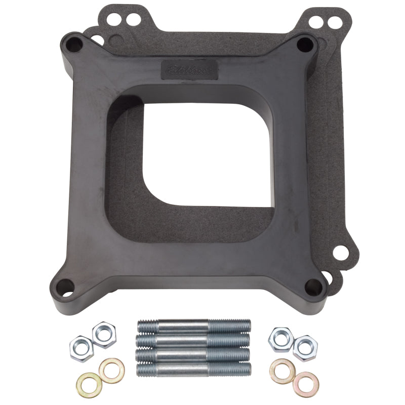 Edelbrock Carb Spacer 1-Inch 1-Hole Edelbrock Carburetor Rebuild Components