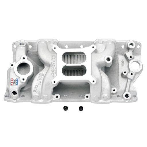 Edelbrock S/B Chevy RPM Air-Gap Manifold Edelbrock Intake Manifolds