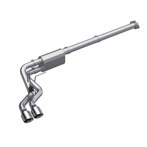 MBRP 2021 Ford F-150 2.7L EcoBoost / 3.5L EcoBoost / 5.0L 3in Cat Back Single Side Exit Alum MBRP Catback