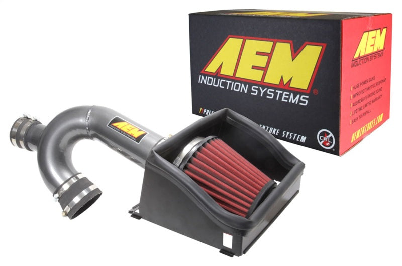 AEM 17-18 Ford F-150 3.5L V6 F/I Gunmetal Gray Cold Air Intake AEM Induction Cold Air Intakes