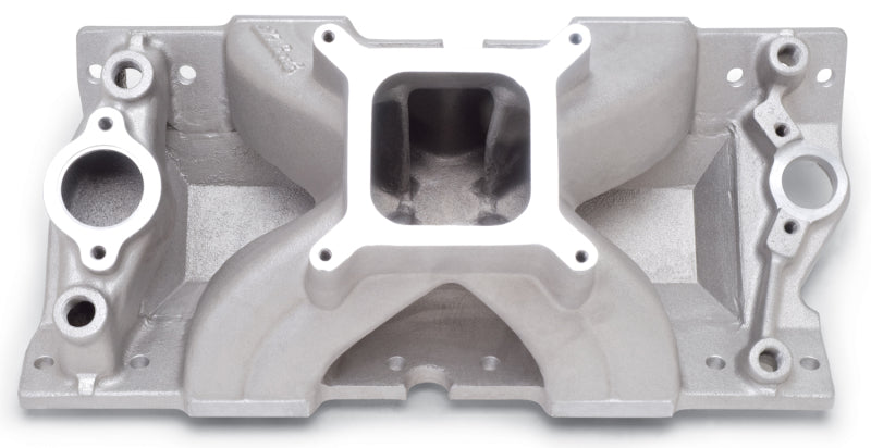 Edelbrock Super Victor SBC Manifold for GM Cast Iron Vortec Heads (Race Manifold) Edelbrock Intake Manifolds