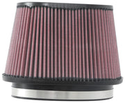 K&N Universal Rubber Filter 6.25in x 4in Oval FLG / 7.375in x 5.5in Base / 6.25in x 4in Top / 5in H K&N Engineering Air Filters - Universal Fit