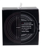 Spectre Adjustable Conical Air Filter 2-1/2in. Tall (Fits 3in. / 3-1/2in. / 4in. Tubes) - Blue Spectre Air Filters - Universal Fit