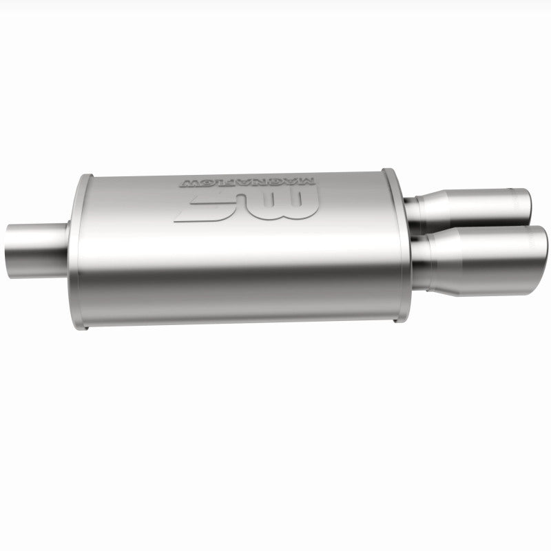 MagnaFlow Muffler W/Tip Mag SS 14X5X8 2.25/3 Magnaflow Muffler