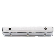 Edelbrock Valve Cover Signature Series Chevrolet 1962-2001 194-292 CI Inline 6 Chrome Edelbrock Valve Covers