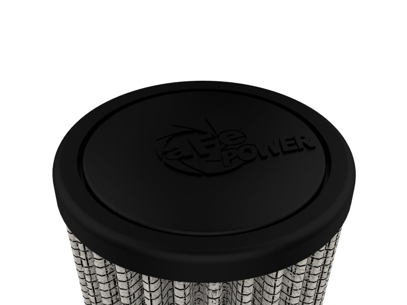 aFe MagnumFLOW Crankcase Vent Filter 1.25F x 3.75B x 3.75T x 3H aFe Air Filters - Universal Fit