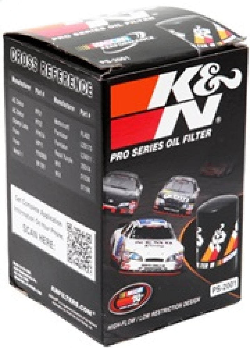 K&N Oil Filter 3in OD x 5.094in H for Buick/Chevrolet/Pontiac/GMC/Oldsmobile/GMC/Cadillac K&N Engineering Oil Filters