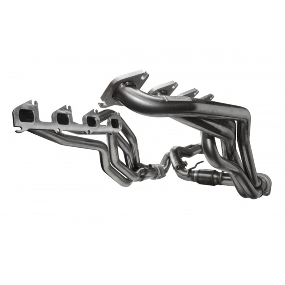 Kooks 11-14 Ford Raptor SVT 1 3/4in x 3in SS Longtube Headers and 3in SS OEM Exhaust Catted Y Pipe 1352H220