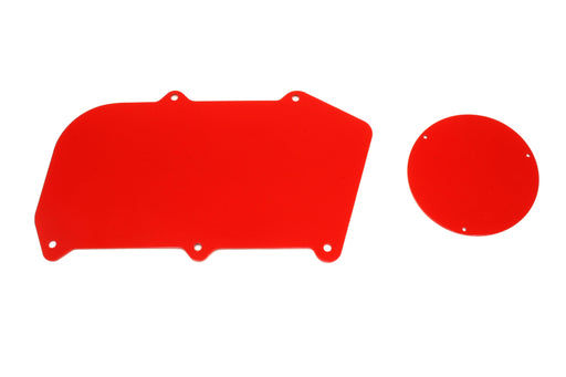 BMR 64-72 A-Body Heater Delete Panel Aluminum (Non-A/C Vehicles Only) - Red BMR Suspension Other Body Components