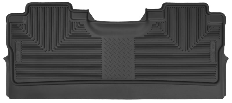 Husky Liners 15-23 Ford F-150 SuperCrew/S.Cab X-Act Contour Black 2nd Seat Floor Liners Husky Liners Floor Mats - Rubber