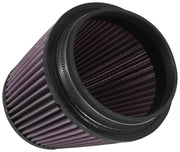 K&N Filter Universal Rubber Filter 5in Flange 6.5in Base 4.5in Top 5.5in Height K&N Engineering Air Filters - Universal Fit
