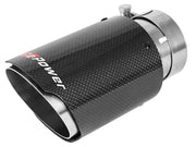aFe MACH Force-Xp Universal Exhaust Tip 2-1/2 IN Inlet x 3-1/2 IN Outlet X 7 IN L aFe Tips
