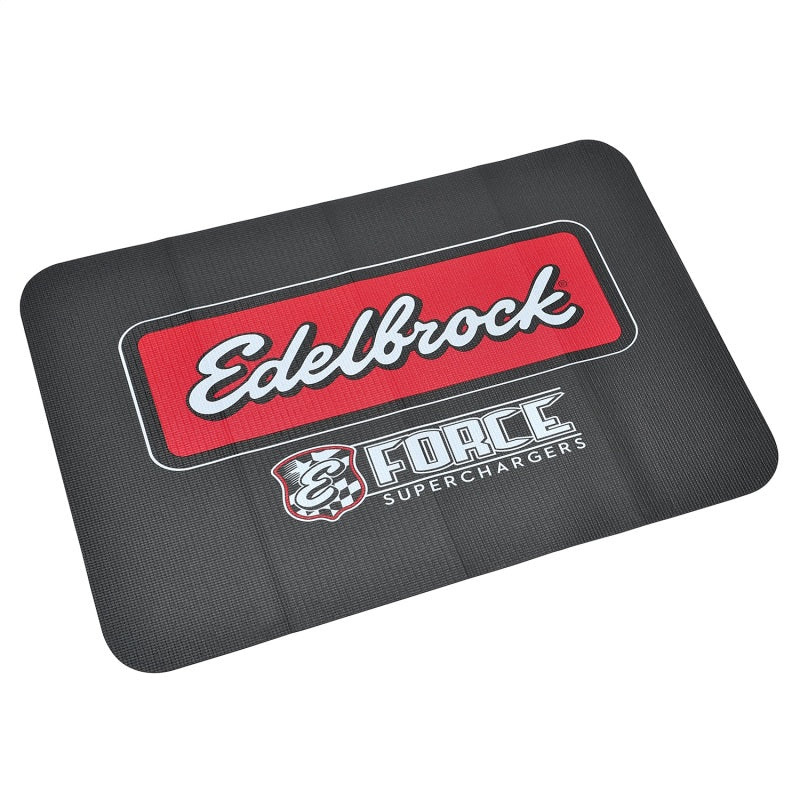 Edelbrock Racing Fender Cover - PVC Foam Mat - 2 Color Printed Edelbrock Racing Logo Edelbrock Hardware Kits - Other