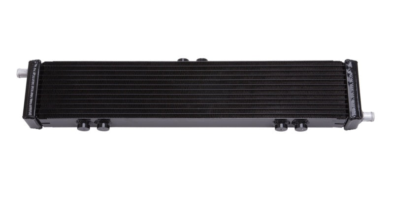 Edelbrock Heat Exchanger Single Pass Dual Row 22 000 Btu/Hr 26 5In W X 5In H X 2 62In D Black Edelbrock Intercoolers
