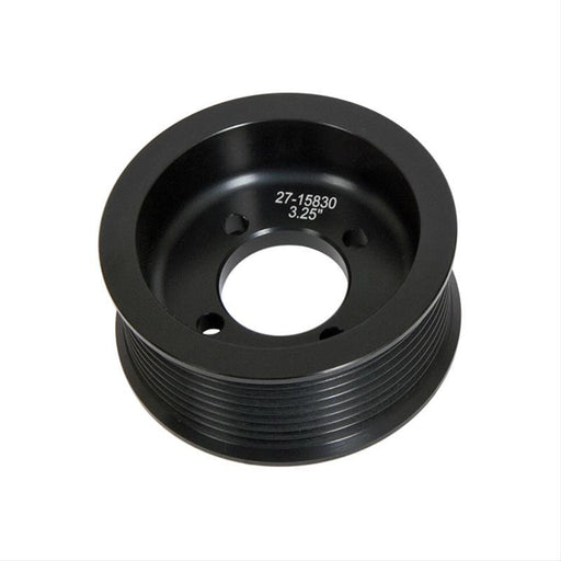Edelbrock Pulley SC E-Force 3 250In 8 Rib Black Edelbrock Supercharger Pulleys